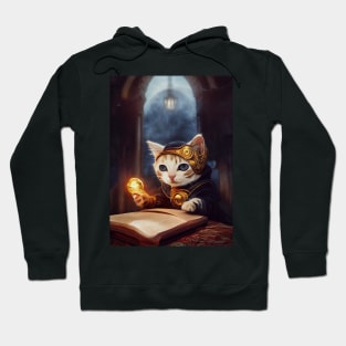 Whiskers the Wizard Kitten Hoodie